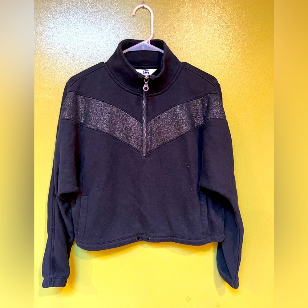 JOYLAB BY TARGET CROP QUARTER ZIP!